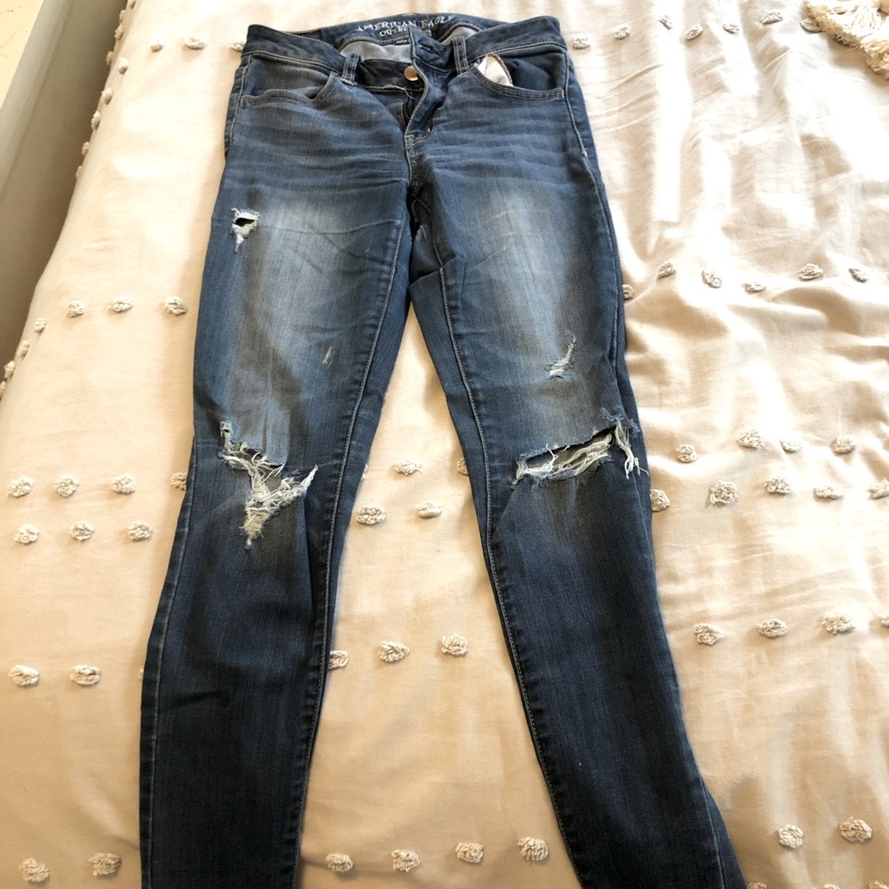 AE super stretch jeggings